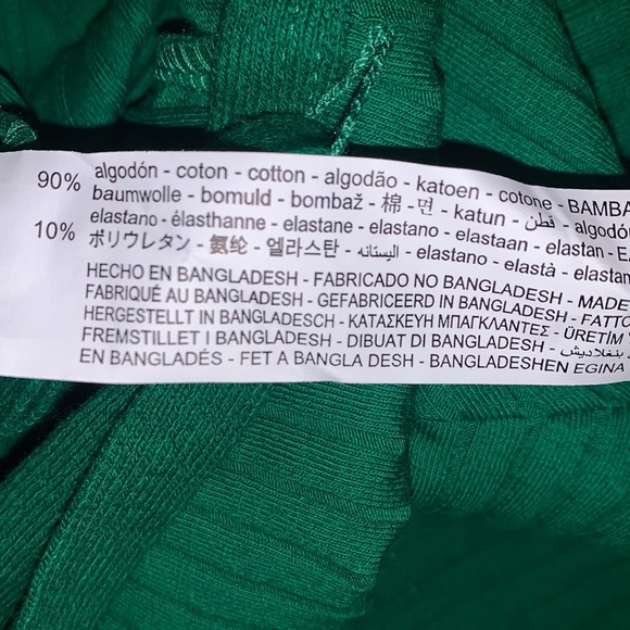 NWT Zara Lace Up Crop Top - Picture 16 of 16